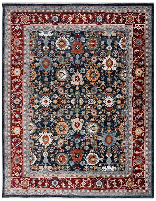 Lauren Ralph Lauren - 1108 Rug - 2-0in x 8-0in - Navy / Red veiw 1