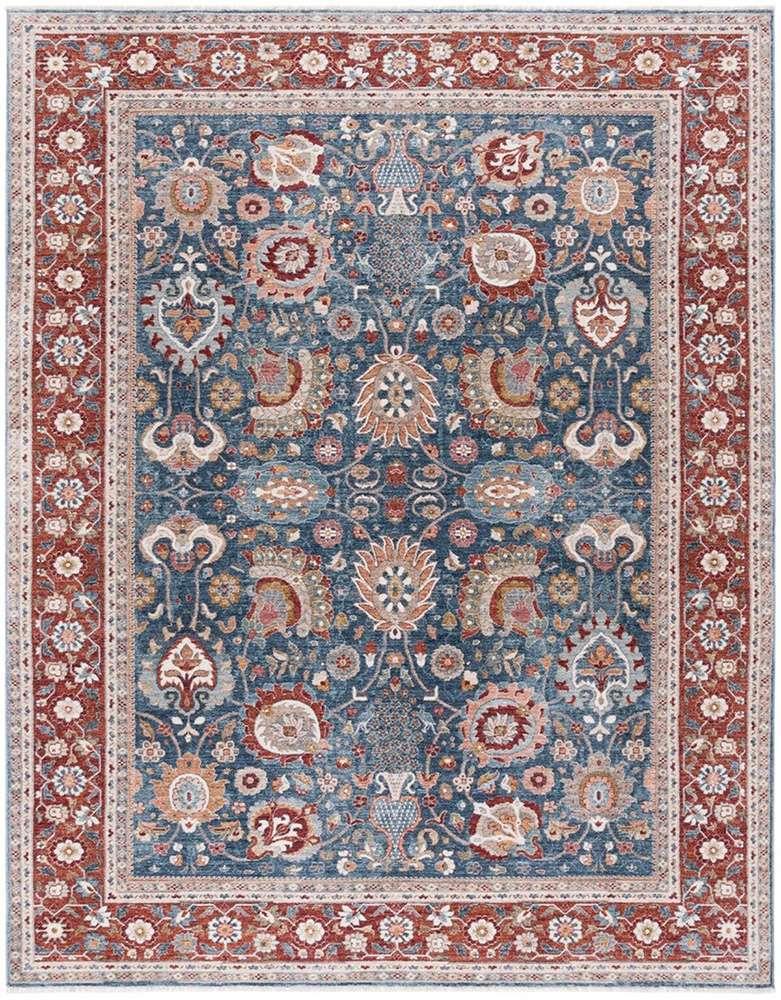 Lauren Ralph Lauren - 1412 Rug - 4 X 6 - Navy / Red Ivory veiw 1