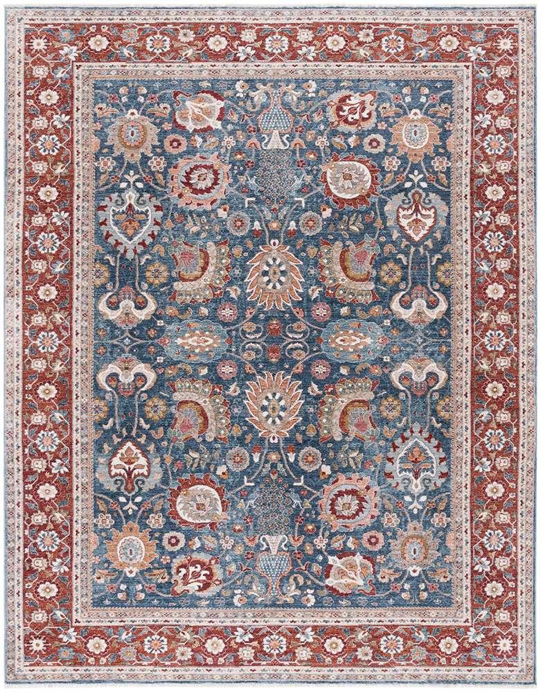Lauren Ralph Lauren - 1412 Rug - 8 X 10-2in - Navy / Red Ivory veiw 1