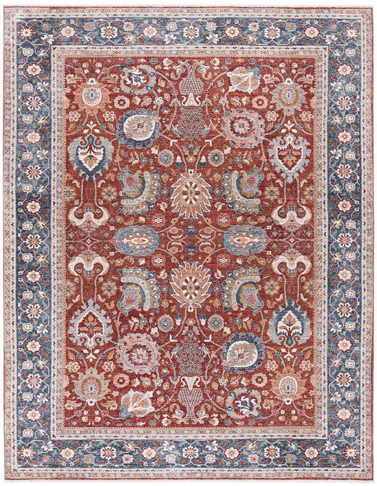 Lauren Ralph Lauren - 1412 Rug - 8 X 10-2in - Red / Navy Ivory veiw 1