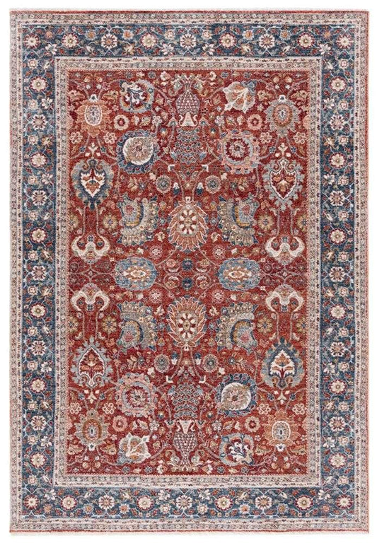 Lauren Ralph Lauren - 1412 Rug - 9 X 12-6in - Red / Navy Ivory veiw 1