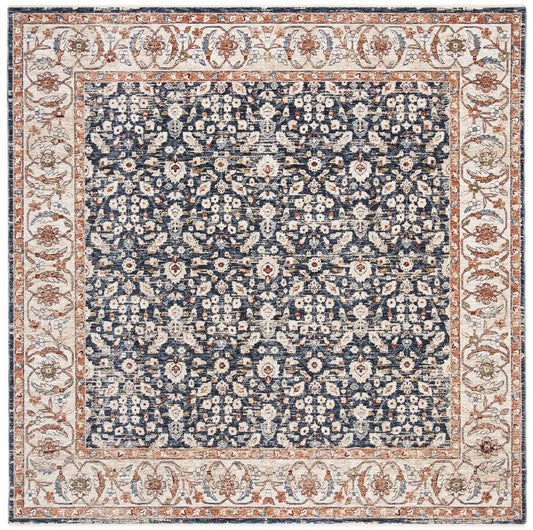 Lauren Ralph Lauren - Helena Rug - 8-9in X 11-10in - Navy / Beige veiw 1