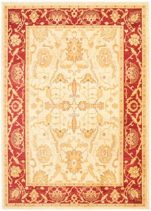 Lauren Ralph Lauren - Sheffield Rug - 2-6in X 4 - Creme / Red veiw 1