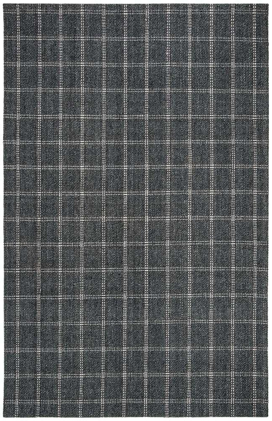 Lauren Ralph Lauren - Tamworth Check Rug - 6 X 9 - Charcoal veiw 1