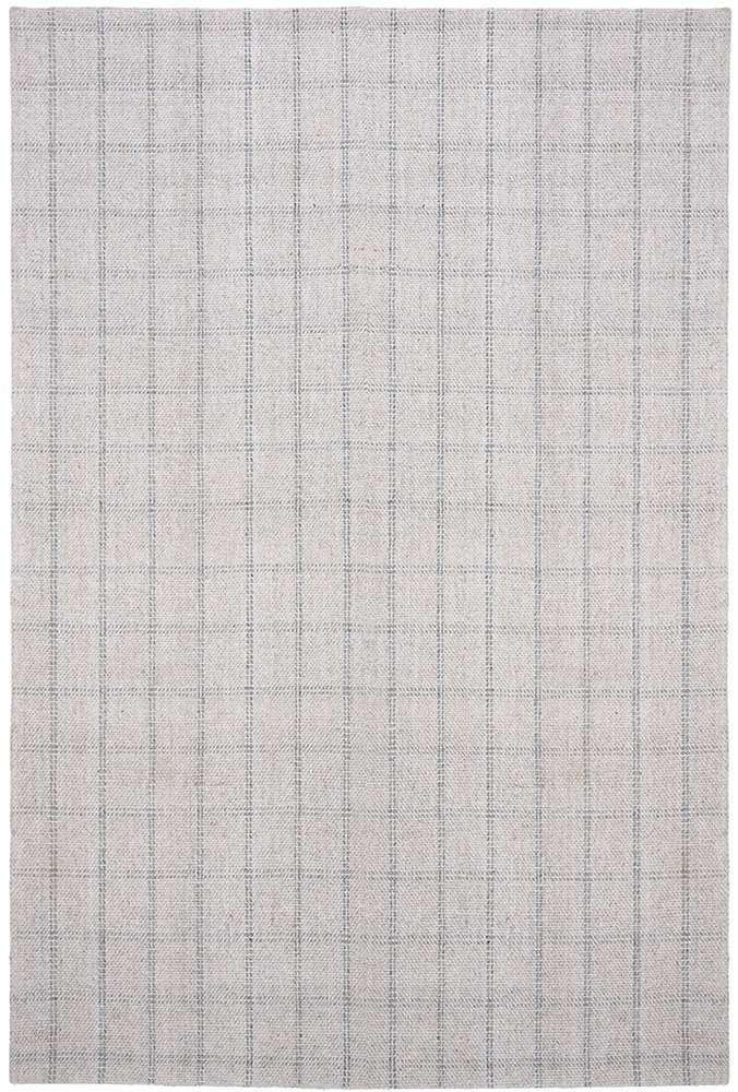 Lauren Ralph Lauren - Tamworth Check Rug - 6 X 9 - Silver veiw 1