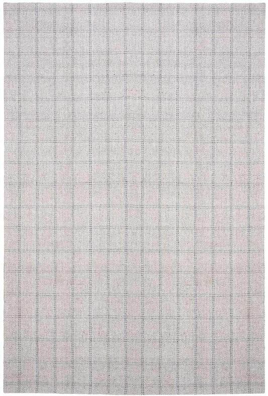 Lauren Ralph Lauren - Tamworth Check Rug - 6 X 9 - Silver veiw 1
