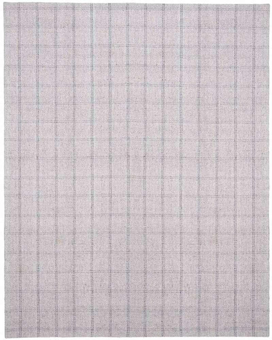Lauren Ralph Lauren - Tamworth Check Rug - 8 X 10 - Silver veiw 1