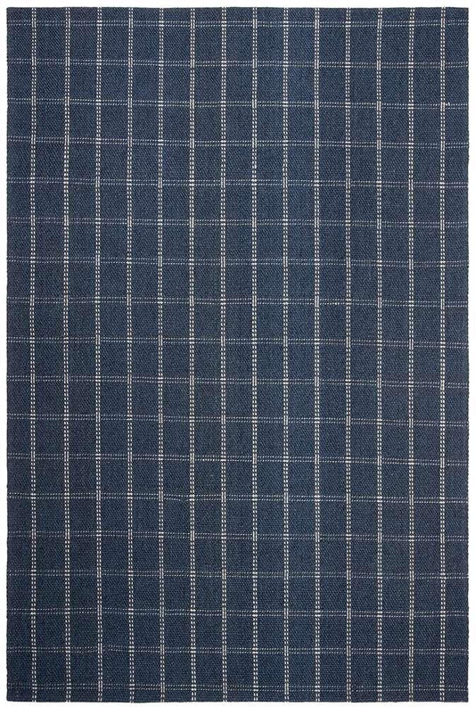 Lauren Ralph Lauren - Tamworth Check Rug - 9 X 12 - Navy veiw 1