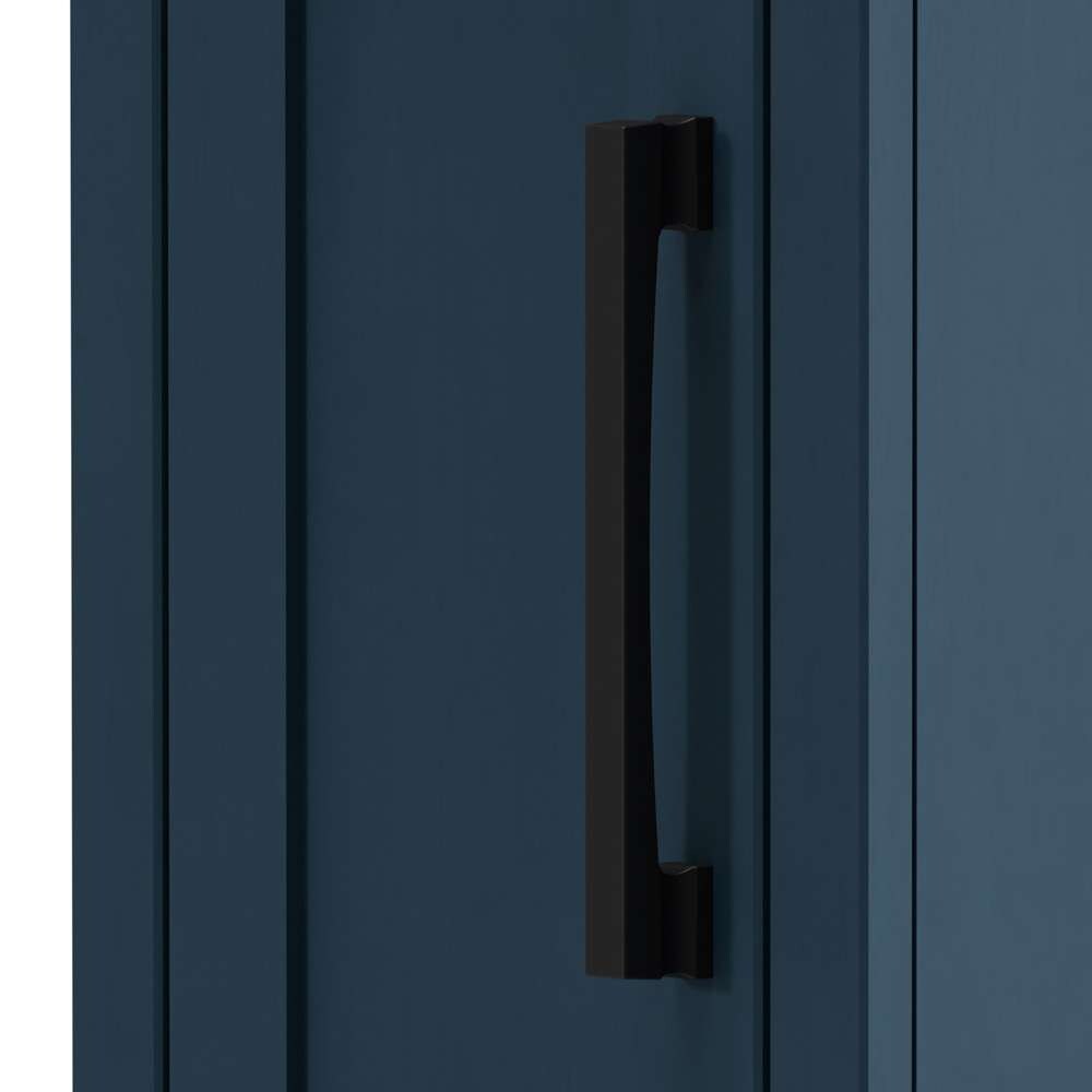 Legends Furniture - Bridgevine Home 14 in. W x 24 in. HBlue Denim and Whiskey Brown Finish Solid Wood Side Table - NT4520.BWK veiw 4