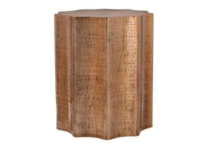 Monarch Specialties - Accent Table, Drum, Side, End, Nightstand, Lamp, Living Room, Bedroom, Copper Metal, Contemporary, Modern - I 3901 veiw 1