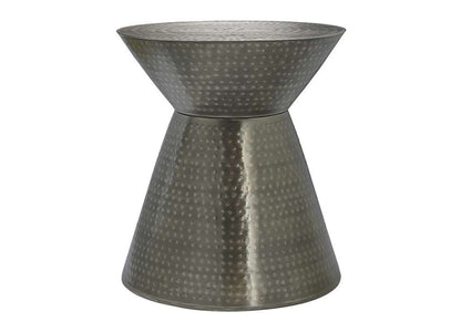 Monarch Specialties - Accent Table, Drum, Side, End, Nightstand, Lamp, Living Room, Bedroom, Grey Metal, Contemporary, Modern - I 3929 veiw 1