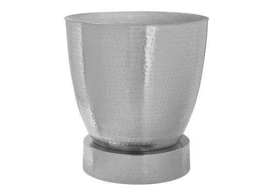 Monarch Specialties - Accent Table, Drum, Side, End, Nightstand, Lamp, Living Room, Bedroom, Chrome Metal, Contemporary, Modern - I 3920 veiw 1