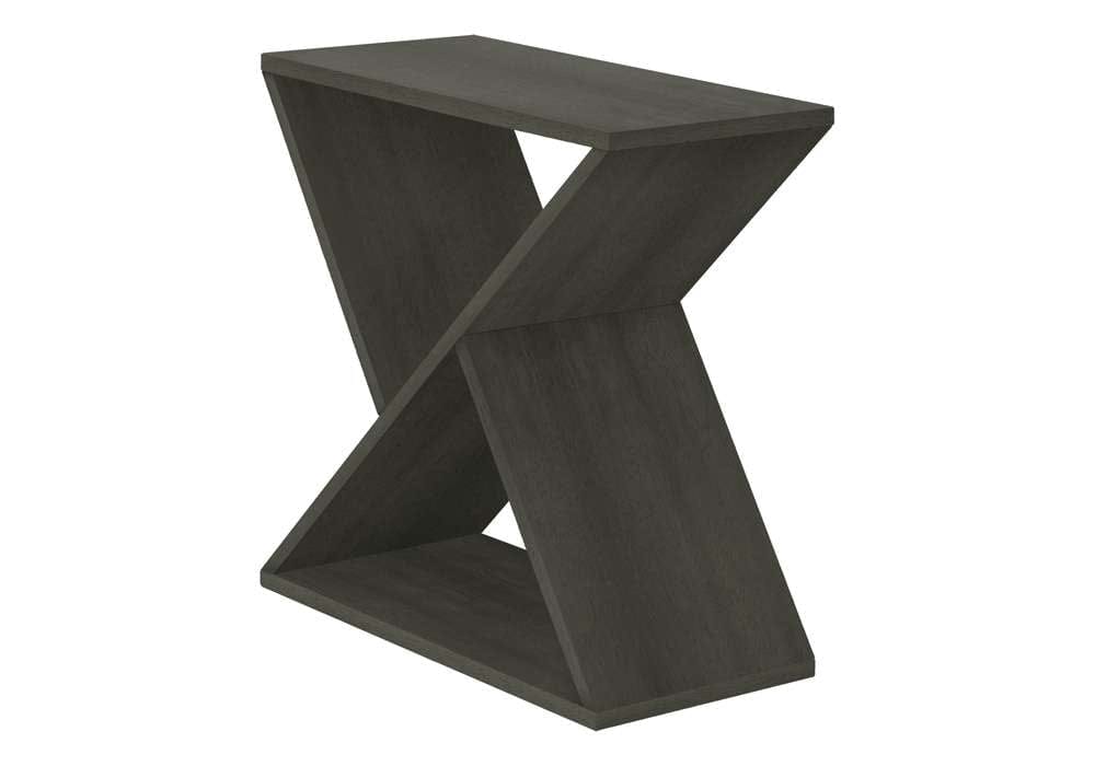 Monarch Specialties - Accent Table, Side, End, Nightstand, Narrow, Small, Bedroom, Living Room, Lamp, Dark Green Veneer, Contemporary - I 3982 veiw 1