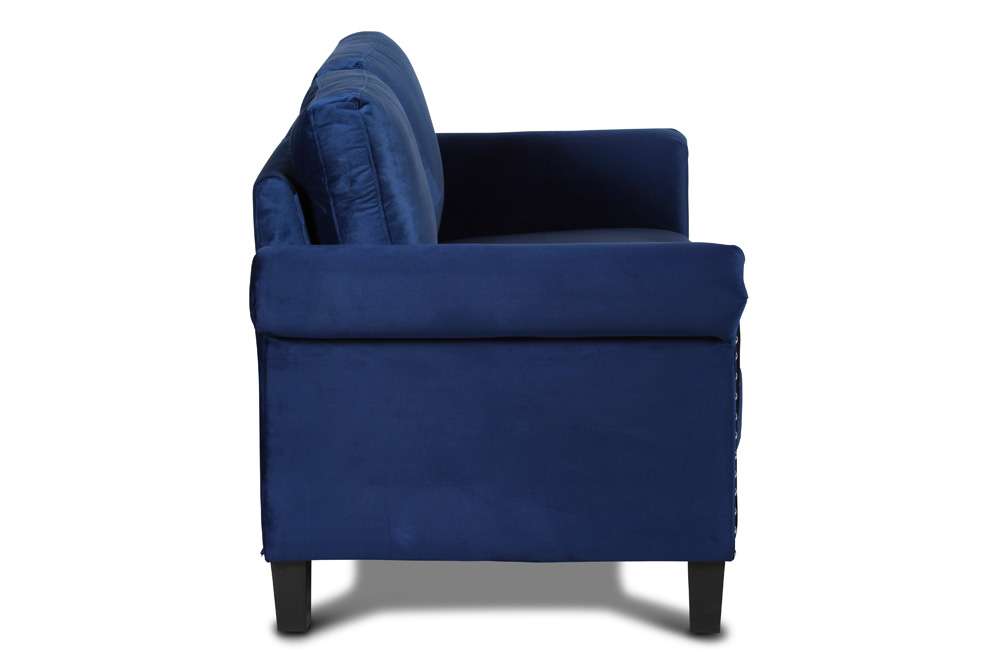 New Classic Furniture - Alani Loveseat-Deep Blue - UKD16-20-BLU veiw 3