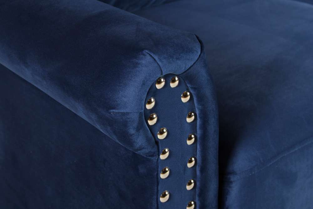 New Classic Furniture - Alani Loveseat-Deep Blue - UKD16-20-BLU veiw 4