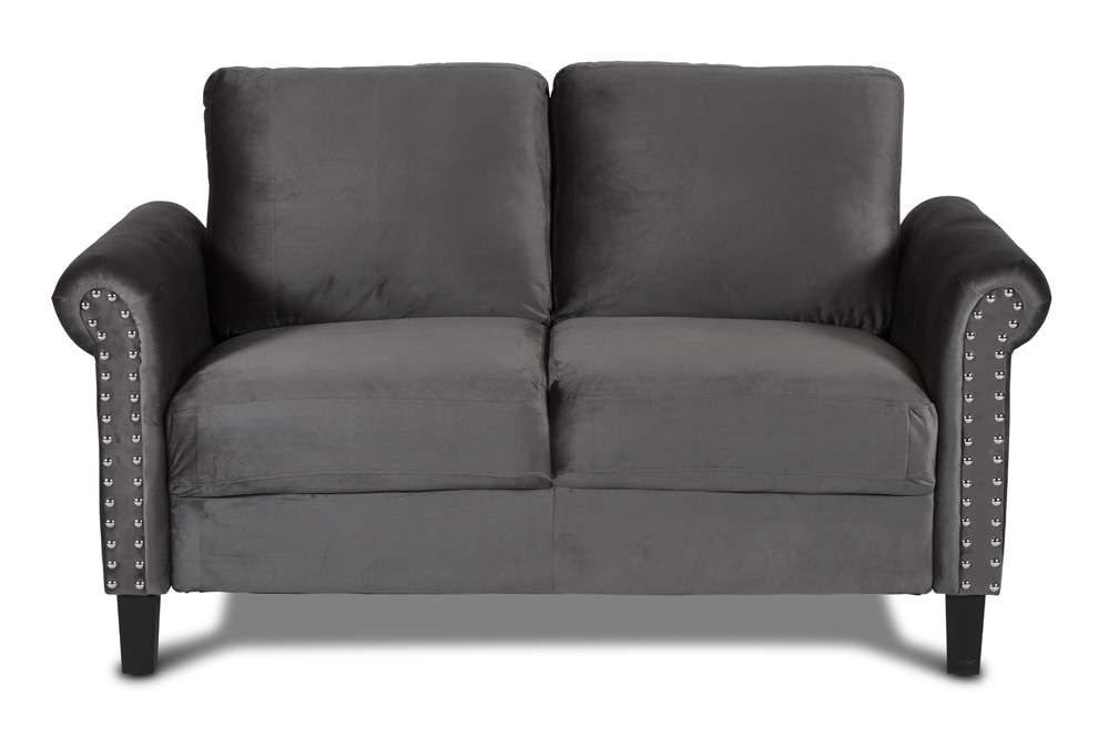 New Classic Furniture - Alani Loveseat-Slate Gray - UKD16-20-GRY veiw 2