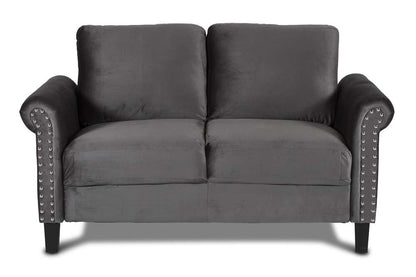 New Classic Furniture - Alani Loveseat-Slate Gray - UKD16-20-GRY veiw 2