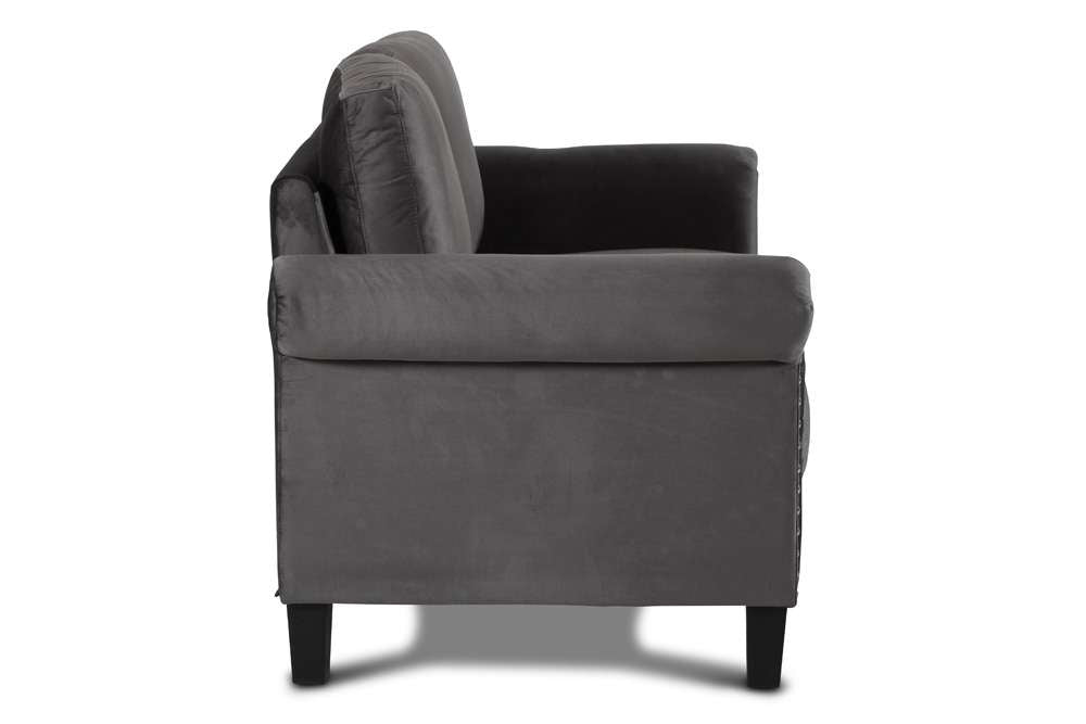 New Classic Furniture - Alani Loveseat-Slate Gray - UKD16-20-GRY veiw 3