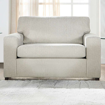 New Classic Furniture - Kylo Cuddle Chair-Chiffon Natural - U1261-10-NAT veiw 2