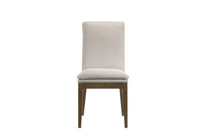 New Classic Furniture - Maggie Dining Chair W/Natural Cushion-Walnut (Set of 2) - D7185B-20-NAT veiw 5