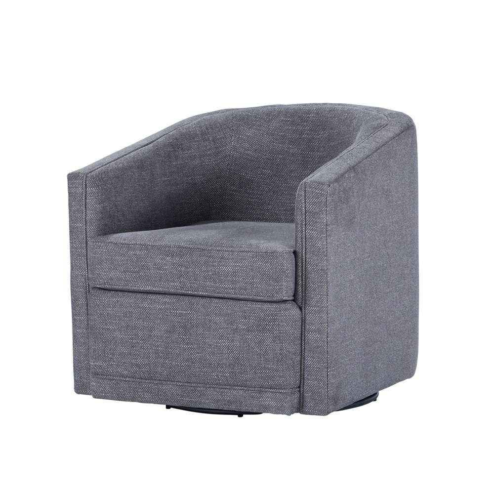 New Classic Furniture - Poppy Swivel Chair-Dark Gray - U1045-12-DGY veiw 4