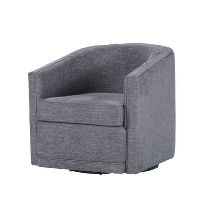 New Classic Furniture - Poppy Swivel Chair-Dark Gray - U1045-12-DGY veiw 4