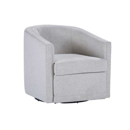New Classic Furniture - Poppy Swivel Chair-Light Gray - U1045-12-LGY veiw 3