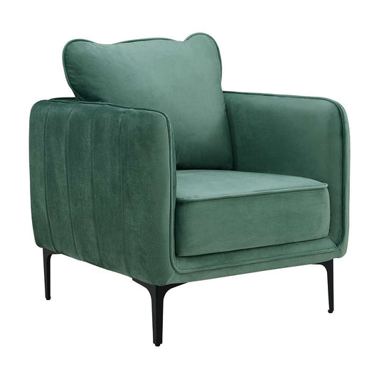 Picket House Furnishings - Reale Chair in Lavish 152 Green Velvet - U-4460-8562-100 veiw 1