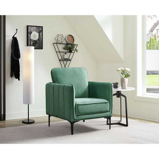 Picket House Furnishings - Reale Chair in Lavish 152 Green Velvet - U-4460-8562-100 veiw 2