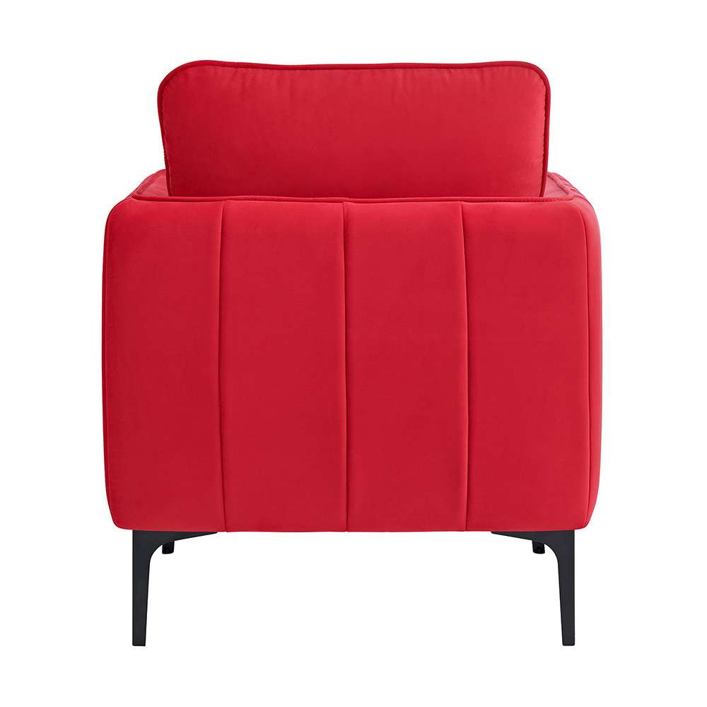 Picket House Furnishings - Reale Chair in Lavish 152 Red Velvet - U-4460-8560-100 veiw 3