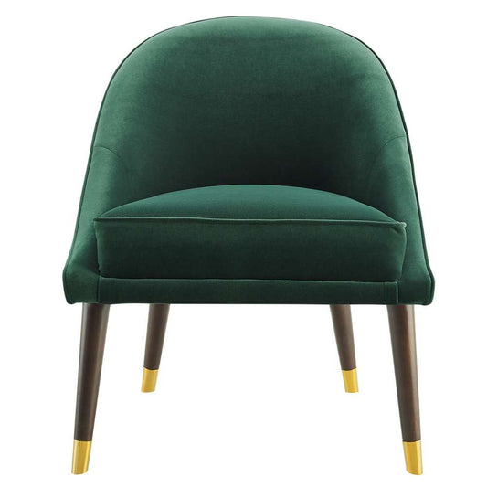 Steve Silver - Avalon Velvet Accent Chair - Green - AV850ACG veiw 1