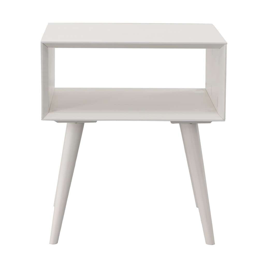Steve Silver - Elin End Table, White - ELN100EW veiw 1