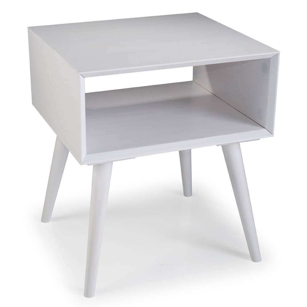 Steve Silver - Elin End Table, White - ELN100EW veiw 3