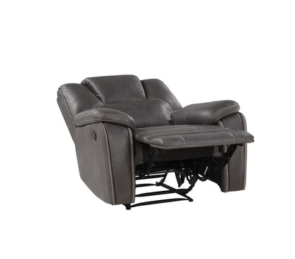 Steve Silver - Katrine Charcoal Manual Recliner - KT800CC veiw 2