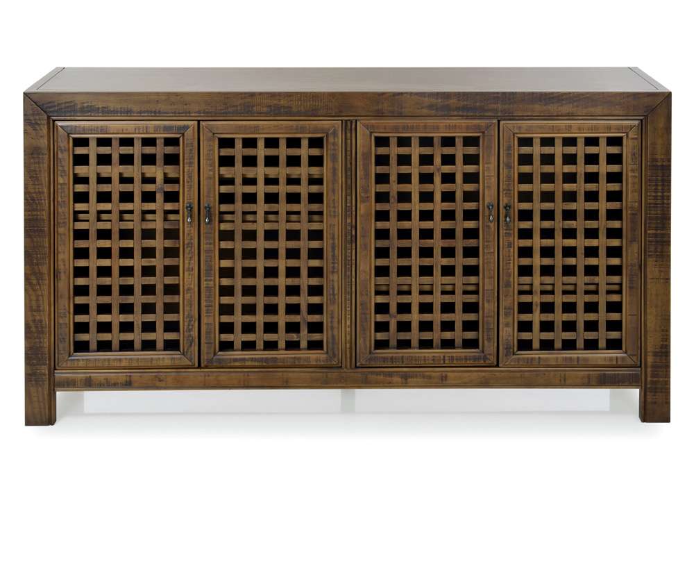 Steve Silver - Rio 4 Door Accent Cabinet Mocha - RI400ACM veiw 1
