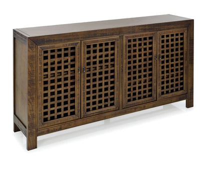 Steve Silver - Rio 4 Door Accent Cabinet Mocha - RI400ACM veiw 2