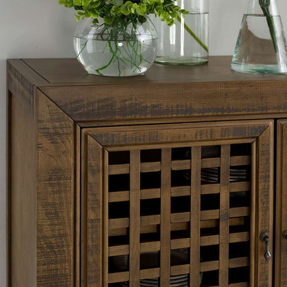 Steve Silver - Rio 4 Door Accent Cabinet Mocha - RI400ACM veiw 4