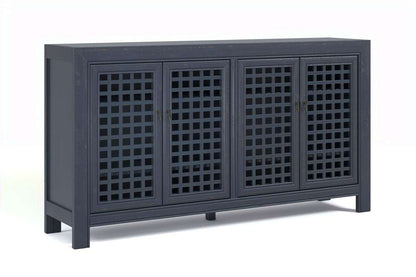 Steve Silver - Rio 4 Door Accent Cabinet - Navy - RI400ACN veiw 2