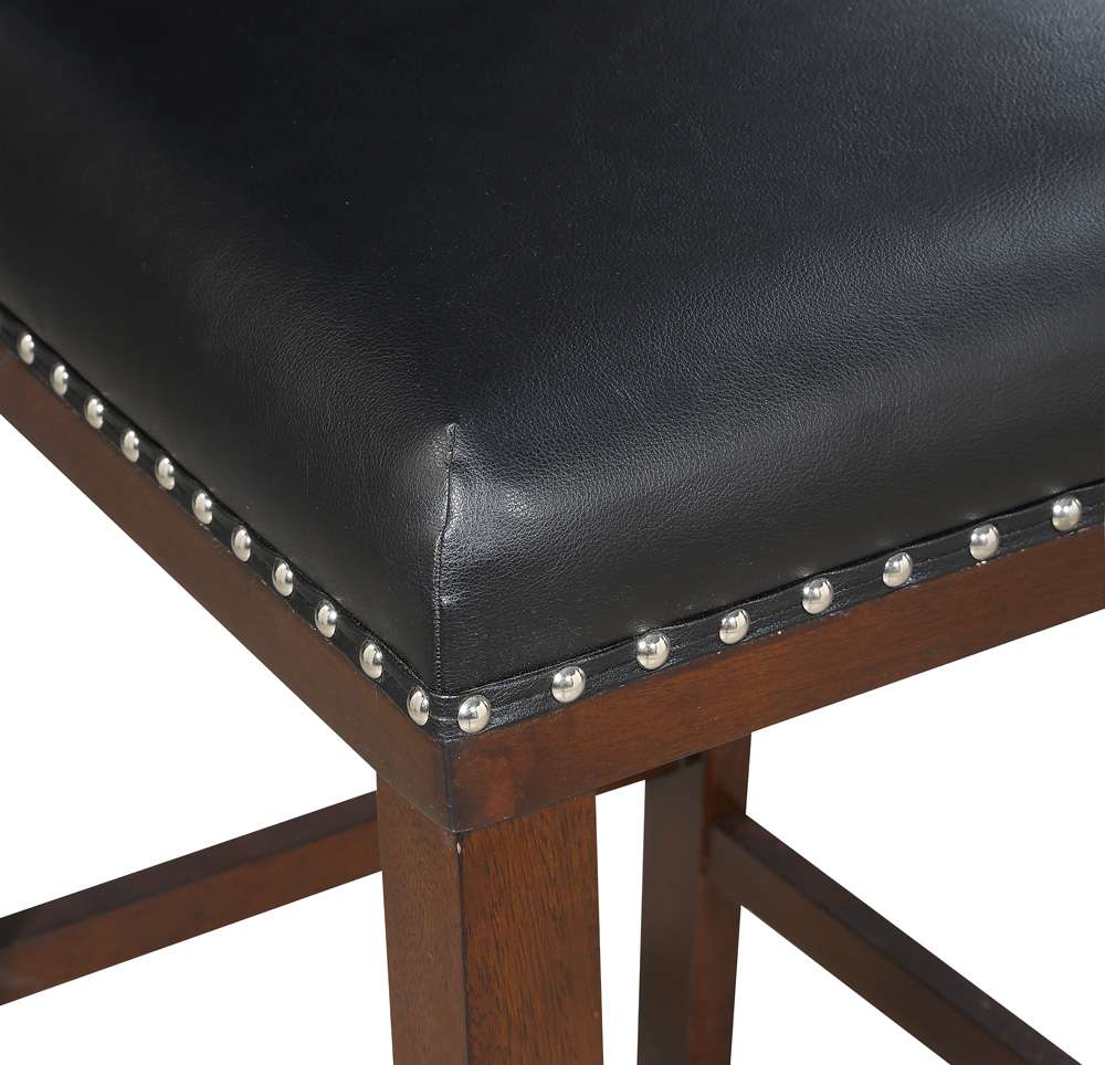 Steve Silver - Tiffany 24 Counter Stool - Black - (Set of 2) - TF650CCBK veiw 3