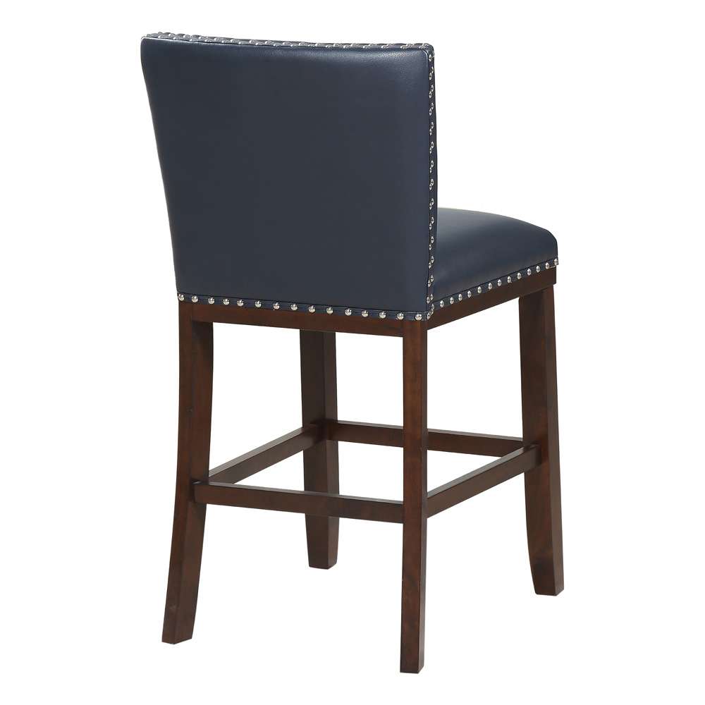 Steve Silver - Tiffany 24 Counter Stool - Navy - (Set of 2) - TF650CCNV veiw 2