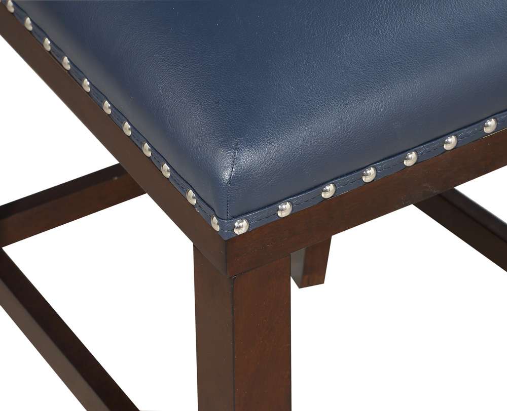 Steve Silver - Tiffany 30 Bar Stool - Navy - (Set of 2) - TF650BCNV veiw 3