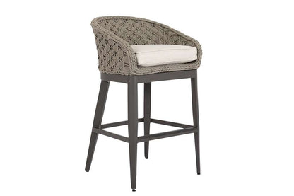 Sunset West - Marbella Barstool in Echo Ash w/ Self Welt - SW4501-7B-EASH-STKIT veiw 1