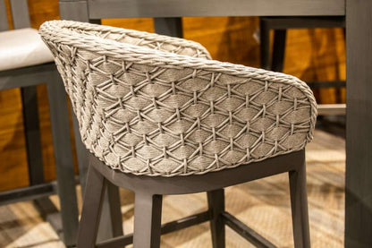 Sunset West - Marbella Dining Chair in Echo Ash w/ Self Welt - SW4501-1-EASH-STKIT veiw 3
