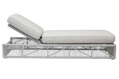 Sunset West - Miami Adjustable Chaise in Echo Ash w/ Self Welt - SW4401-9-EASH-STKIT veiw 2