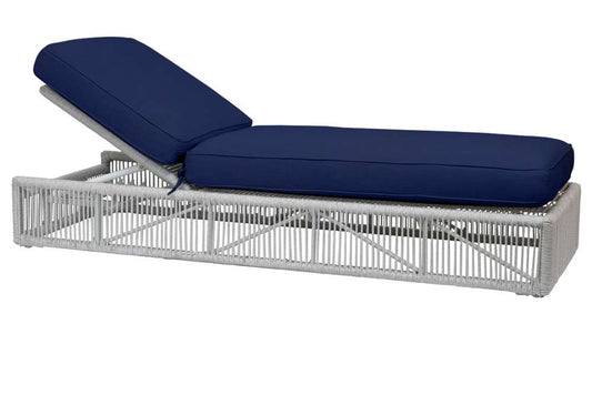 Sunset West - Miami Adjustable Chaise in Echo Midnight w/ Self Welt - SW4401-9-8076 veiw 1