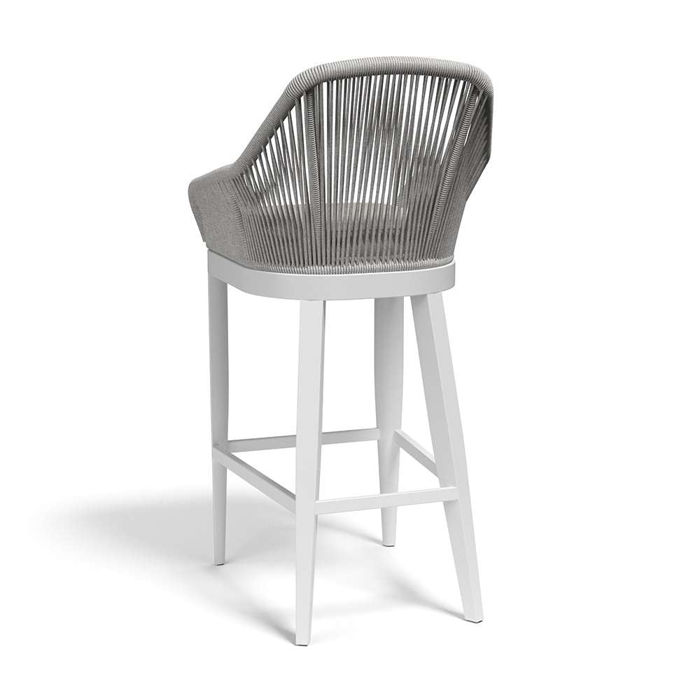 Sunset West - Miami Barstool in Echo Ash w/ Self Welt - SW4401-7B-EASH-STKIT veiw 2