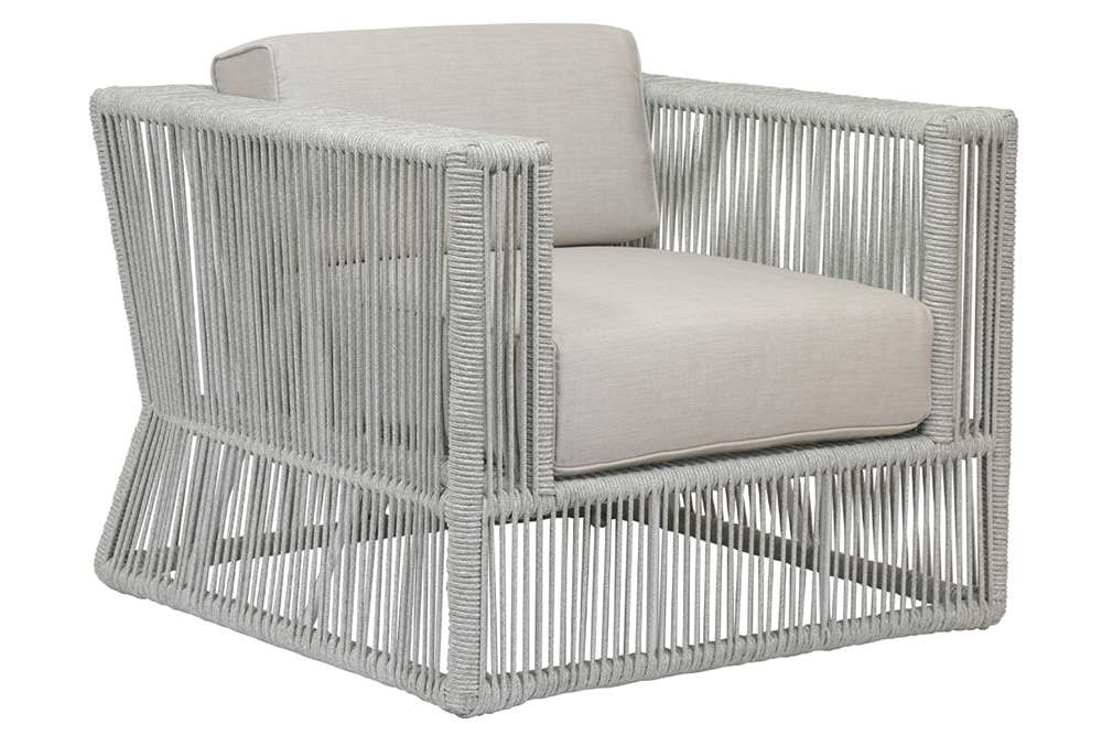 Sunset West - Miami Club Chair in Echo Ash w/ Self Welt - SW4401-21-EASH-STKIT veiw 1