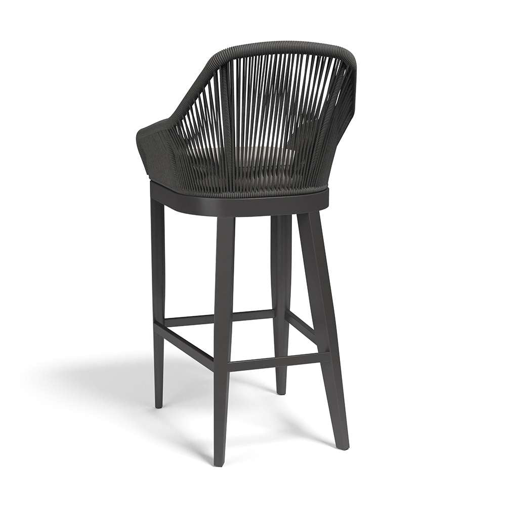 Sunset West - Milano Barstool in Echo Ash w/ Self Welt - SW4101-7B-EASH-STKIT veiw 2