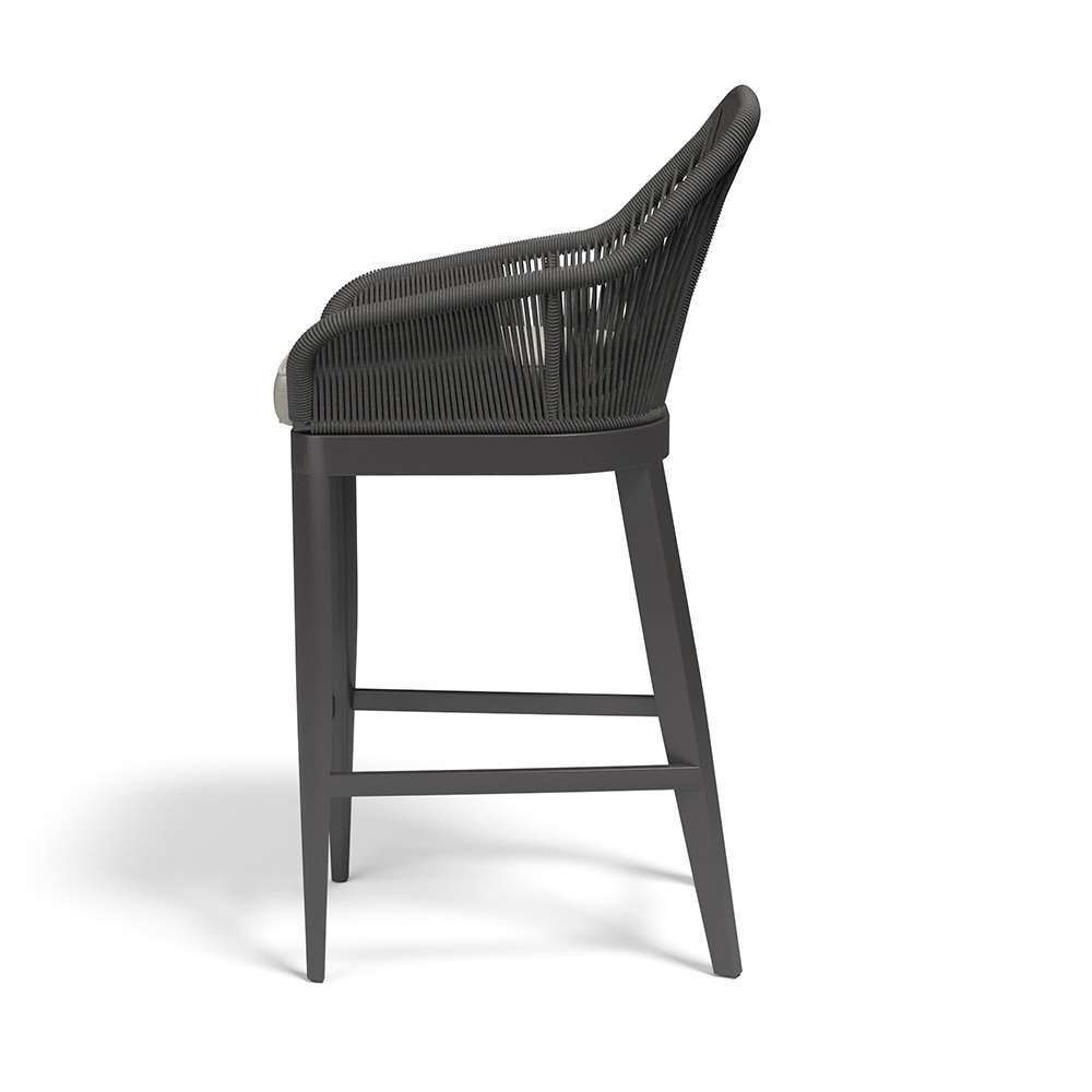 Sunset West - Milano Barstool in Echo Ash w/ Self Welt - SW4101-7B-EASH-STKIT veiw 3