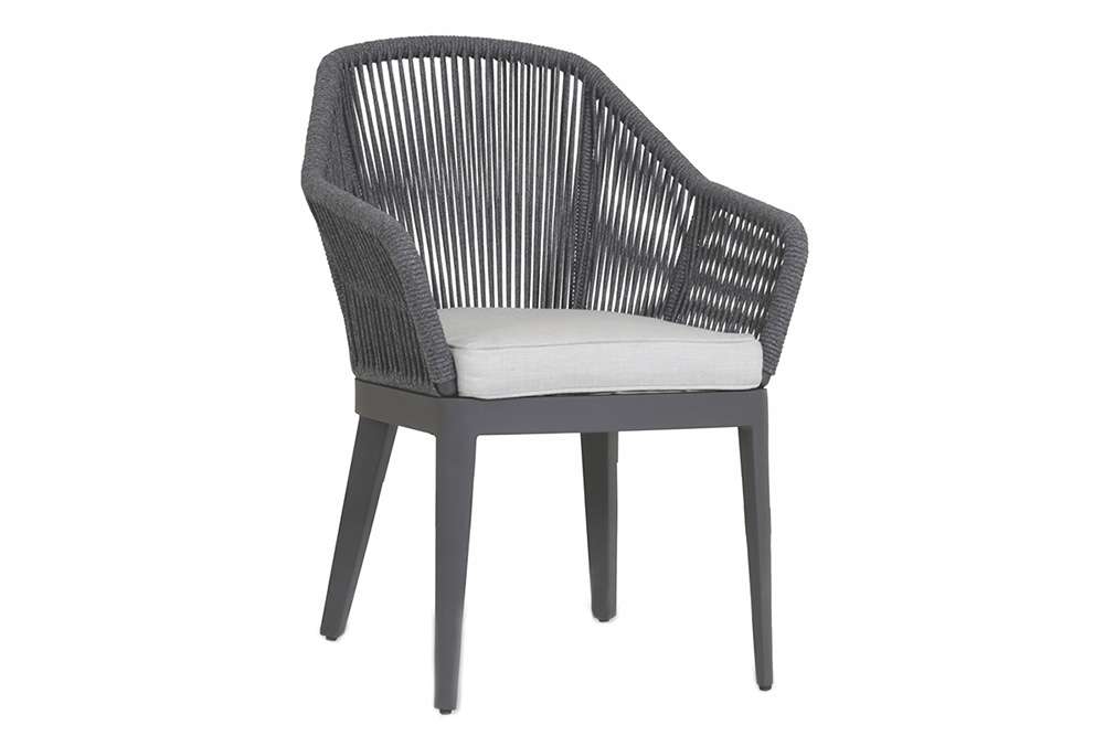 Sunset West - Milano Dining Chair in Echo Ash w/ Self Welt - SW4101-1-EASH-STKIT veiw 1
